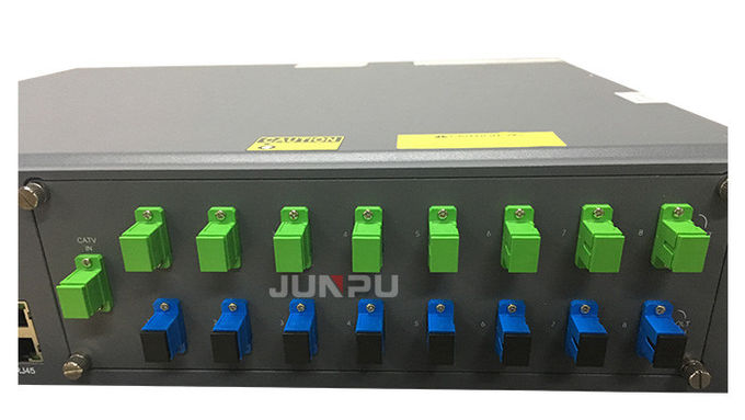 Junpu High Power PON EDFA WDM 32 porty 1550nm 20dBm dla FTTH CATV 3