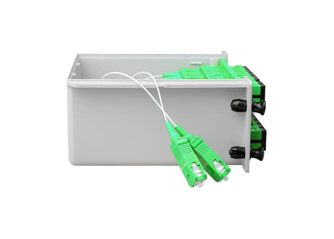 SC APC 1x16 Splitter Box do kabla światłowodowego, rozdzielacz światłowodowy Cassette Plc 2