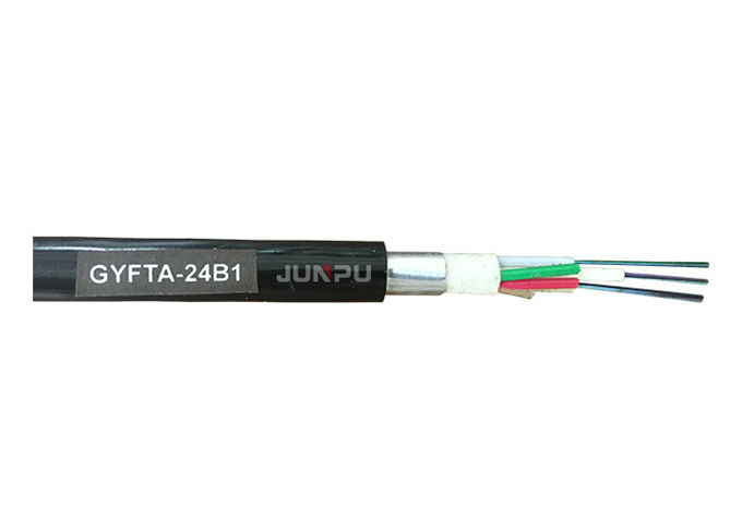 GYTA Zewnętrzny kabel światłowodowy G657A1 Wielomodowy/jednomodowy kabel odgałęźny 1